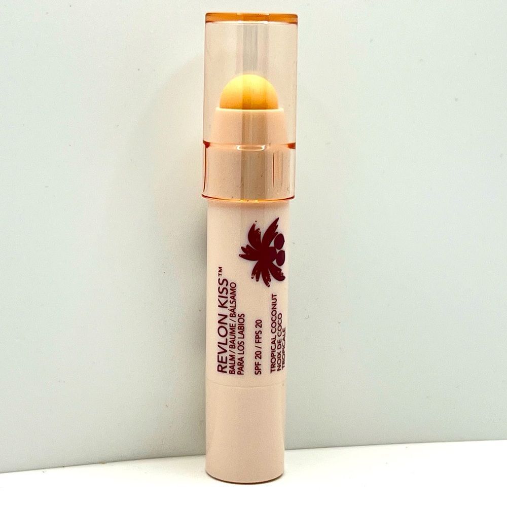 $4 🌸 Revlon Lip Balm Kiss Tinted Lip Balm Lasting Hydration ‘Tropical Coconut’